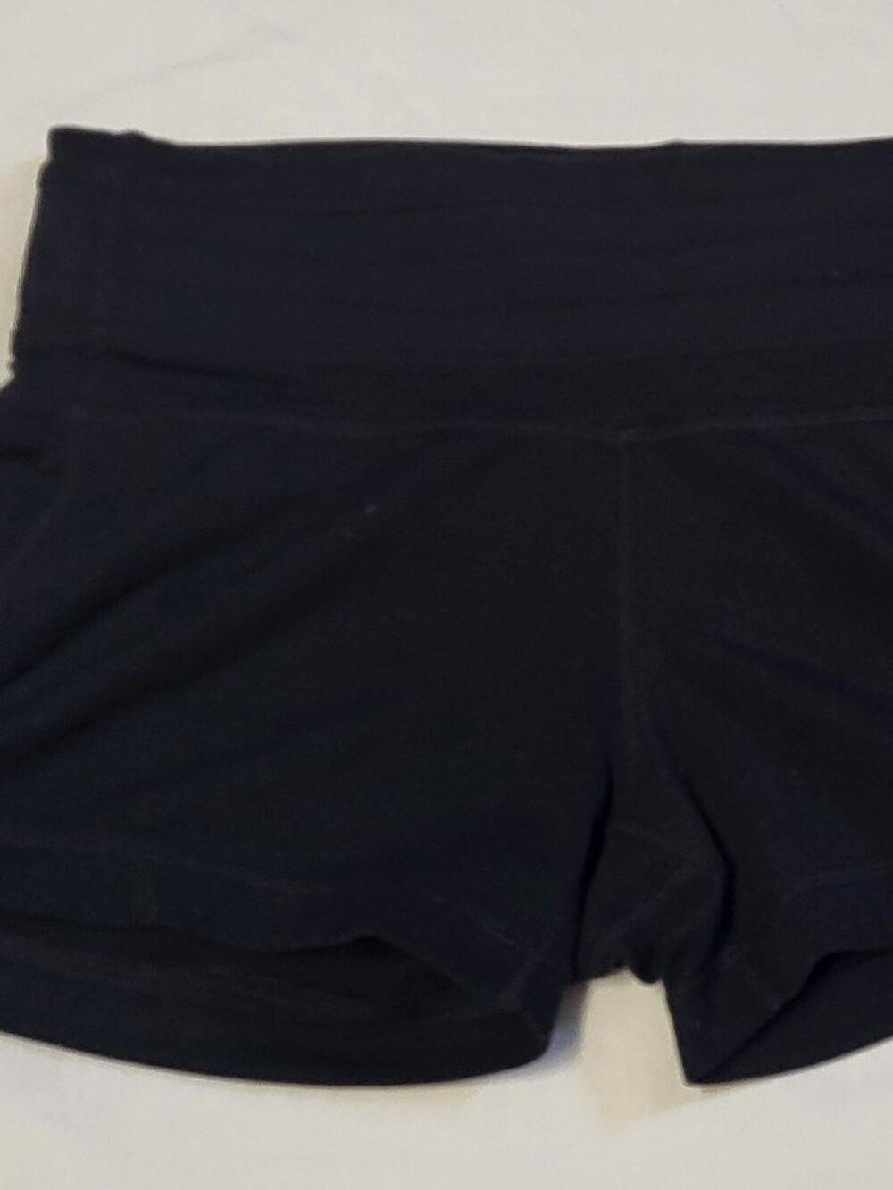 Prana Shorts Women's Medium Black Active Athleisure Gym Stretch Minimalist